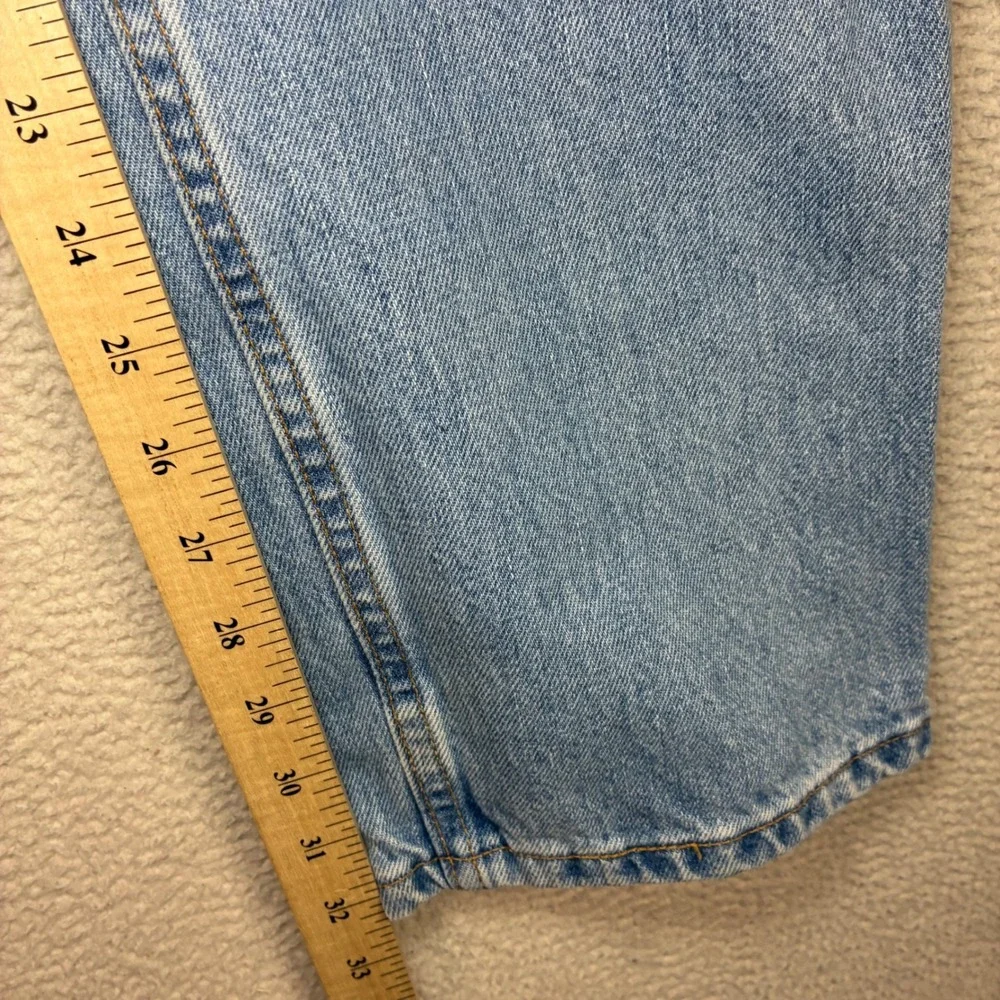 Lot of 2 Vintage Levis 550 Relaxed Jeans Men 33x32 Blue Black Faded Tapered Y2K